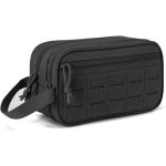 Sac de toilette tactique pour homme, sac d'hygine, outil militaire edc, pochettes molle, petite trousse ...