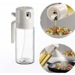 Ccykxa spray huile cuisine, vaporisateur huile d'olive, spray huile cuisine 2 en 1 vaporisateur huile, ...