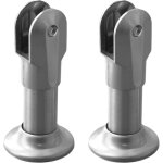 Ccykxa support de s�paration wc en acier inoxydable pour urinoir mural et pieds de toilettes - pieds ...