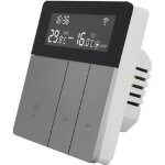 Ccykxa thermostat de chauffage au sol �lectrique wifi intelligent pour tuya, contr�le de la temp�rature ...