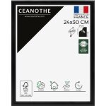 Cadre photo essentiel exposition noir 24x30 cm