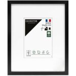 Cadre photo noir 24x30 cm et 30x24 cm - convient au a4 ? baguette fine et minimaliste - cadre photo wild ...