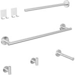 Cecipa max - porte - serviettes mural salle de bain porte - papier hyginique en acier inoxydable bross ...
