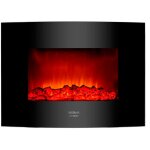 Cecotec chemin�e �lectrique d�corative 22  avec t�l�commande ready warm 2210 curved flames. puissance ...