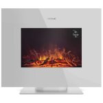 Cecotec chemin�e �lectrique d�corative 26  avec t�l�commande readywarm 2710 design flames white. puissance ...