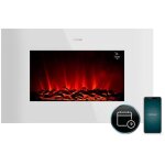 Cecotec chemin�e �lectrique d�corative 35  avec t�l�commande et wifi readywarm 3590 flames connected ...