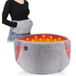 Ceinture chauffante lectrique, ceinture chauffante lombaire avec connexion usb, chauffe - mains et chauffe ...