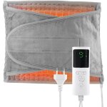 Ceinture chauffante lombaire 125x30cm coussin chauffant electrique, lombaire 9 niveaux de température ... Ceinture chauffante lombaire 125x30cm coussin chauffant electrique, lombaire 9 niveaux de température ...