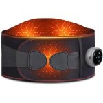 Ceinture chauffante lombaire sans fil, ceinture lombaire chauffante sans fil avec 3 modes de massage ...