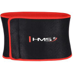 Ceinture de maintien � la taille, noir - rouge, ajustement r�glable