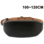 Ceinture musculation cuir r�glable, soutien lombaire pour halt�rophilie