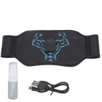 Ceinture de stimulation abdominale �lectronique, ceinture de tonification abdominale pour l'entra�nement ...