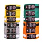 Ceinture tatami bjj pour enfants m4 jaune