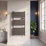 Ceramia ? s�che - serviettes �lectrique 500w cerahtlp500a ? aluminium anthracite ? thermostat �lectronique ...