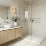 Ceramia pixl 120x90 cm receveur de douche rectangulaire � poser en r�sine composite, surface effet pierre, ...