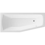 Aqualine - cramique - baignoire opava 1700x700x440 mm, gauche, blanc c1770