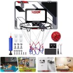 Cerceau de basket - ball avec panneau et ballon cadeau sportif pour l'intrieur et l'extrieur