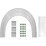 Cerceaux de jardin pour filets, cerceaux de protection des cultures, cloches pour la culture de lgumes, ...