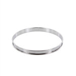 Cercle � tarte en inox 20 cm hauteur 2 cm - alice d�lice