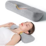 Cervical pour soulager la douleur et dormir, traversin en mousse  mmoire de forme pour soulager la ...