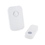 Carillon chacon sans fil sur batterie - 120 m - blanc