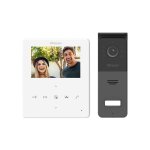 Visiophone wifi filaire avec �cran tactile + vision nocturne - blanc - chacon