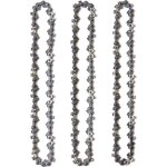 Chaine tronconneuse lot de 3 cha�nes de tron�onneuse pour guide - cha�ne de 16  (40 cm), 3 / 8  1. 3mm ...