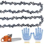 Cha�ne de tron�onneuse de 35 cm 3 / 8  lp 52 maillons d'entra�nement, 2 pi�ces cha�ne de tron�onneuse, ...