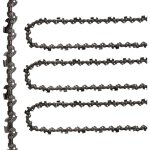 Cha�nes de tron�onneuse, 3pcs cha�ne tron�onneuse 12', 45 liens d'entra�nement, guide - cha�ne huilepas ...