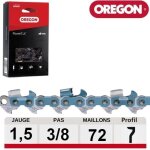 Chaine tron�onneuse oregon carr�e 72 dents 3 / 8 058 powercut - 73exl072e