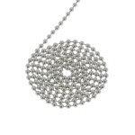 Chainette de tirage de store en m�tal avec boule �4, 5mm et pas de 6, 2mm au m�tre rideau fen�tre porte ...