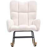 Mophorn - chaise à bascule en tissu teddy pour chambre d'enfant : confort douillet pour chaque pièce. ... Mophorn - chaise à bascule en tissu teddy pour chambre d'enfant : confort douillet pour chaque pièce. ...