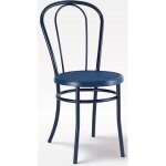 Chaise bistro salle � manger en m�tal caf� restaurant hotel thonet bleu - gris (ral - 5008)