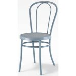 Chaise bistro salle � manger en m�tal caf� restaurant hotel thonet gris petit - gris (ral 7000)