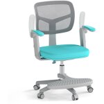 Chaise de bureau pour enfants avec hauteur r�glable, accoudoirs et repose - pieds, chaise de bureau pivotante ...