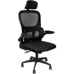 Chaise bureau ergonomique, fauteuil de bureau en maille support lombaire appui - t�te accoudoirs r�glables ...