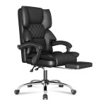 Chaise de bureau avec repose - pieds, chaise de direction, fauteuil de bureau, hauteur réglable dossier ... Chaise de bureau avec repose - pieds, chaise de direction, fauteuil de bureau, hauteur réglable dossier ...