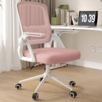 Wowttrelax - chaise bureau accoudoir relevable, pivotante fauteuil pour ordinateur, fauteuil de bureau ...