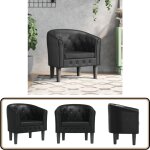 Chaise cabriolet noir similicuir - fauteuil moderne - fauteuil design - fauteuil cuir - fauteuil noir ... Chaise cabriolet noir similicuir - fauteuil moderne - fauteuil design - fauteuil cuir - fauteuil noir ...