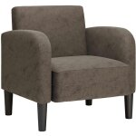 Chaise de canapé avec accoudoirs gris foncé 54 cm similicuir vidaxl Chaise de canapé avec accoudoirs gris foncé 54 cm similicuir vidaxl