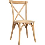 Chaise de cuisine empilable moderne chaise en bois et rotin salle � manger thonet vintage chaises rustiques ...