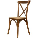 Chaise de cuisine empilable moderne chaise en bois et rotin salle  manger thonet vintage chaises rustiques ...