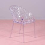 Nest dream - chaise design en plastique - chrystal - transparent Nest dream - chaise design en plastique - chrystal - transparent