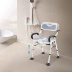 Chaise de douche, tabourets de douche et de bain, si�ges de douche pliables l�gers pour adultes, si�ges ...