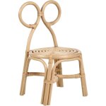 Beliani - chaise pour enfant boho en rotin int�rieur chambre salle de jeux naturel mirtia