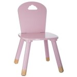 Chaise enfant en bois douceur atmosphera for kids rose