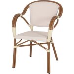 Autres chaise d'extérieur avec un style bistrot - modèle 039 - beige Autres chaise d'extérieur avec un style bistrot - modèle 039 - beige