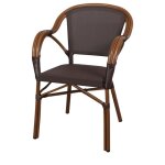 Autres chaise d'ext�rieur avec un style bistrot - mod�le 039 - marron