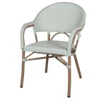 Autres chaise d'ext�rieur avec un style bistrot - mod�le 048 - vert eau