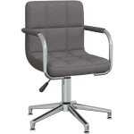 Chaise fauteuil sige pivotante de bureau informatique tude fonc tissu gris